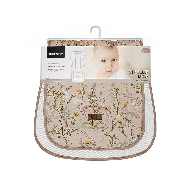 Αντιιδρωτικό στρώμα καροτσιού Secret Garden Beige