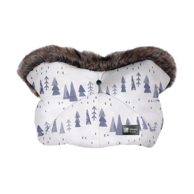 Γυαλιστερό νάιλον γάντι καροτσιού Snow Forest