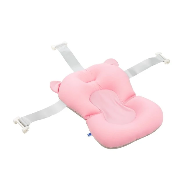 Μαλακό χαλάκι μπάνιου Bear Pink