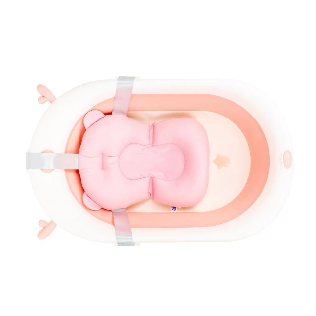 Μαλακό χαλάκι μπάνιου Bear Pink