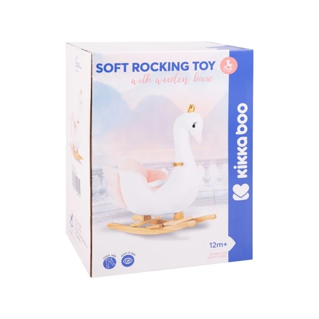 Κουνιστό παιχνίδι White Swan με κάθισμα