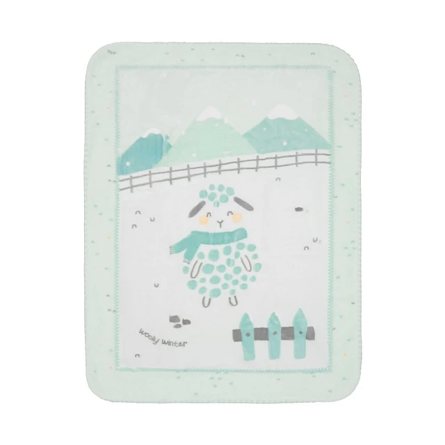 Υπέρ απαλή βρεφική κουβέρτα 110/140 cm Sleepy Sheep