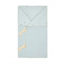 Θυρίδα πάνας για μωρά με ρίγες και κουμπιά