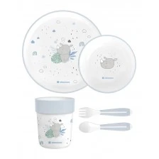 Σετ τραπεζαρίας πλαστικό Savanna Blue