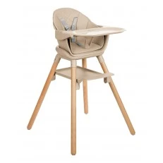 Καρέκλα τραπεζαρίας 2 σε 1 Woody Beige 2024