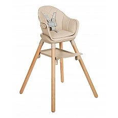 Καρέκλα τραπεζαρίας 2 σε 1 Woody Beige 2024