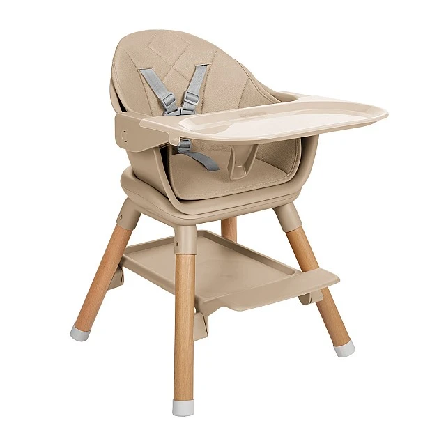 Καρέκλα τραπεζαρίας 2 σε 1 Woody Beige 2024