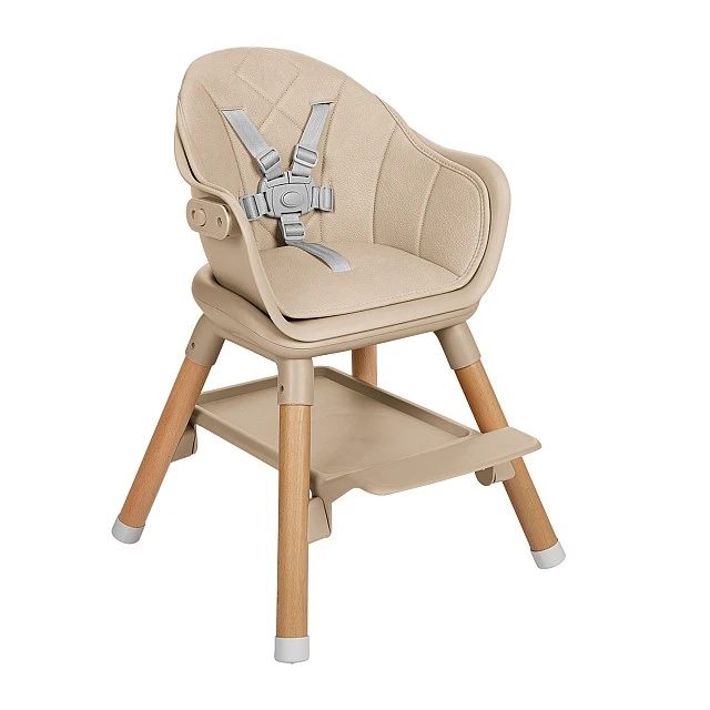 Καρέκλα τραπεζαρίας 2 σε 1 Woody Beige 2024