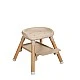 Καρέκλα τραπεζαρίας 2 σε 1 Woody Beige 2024