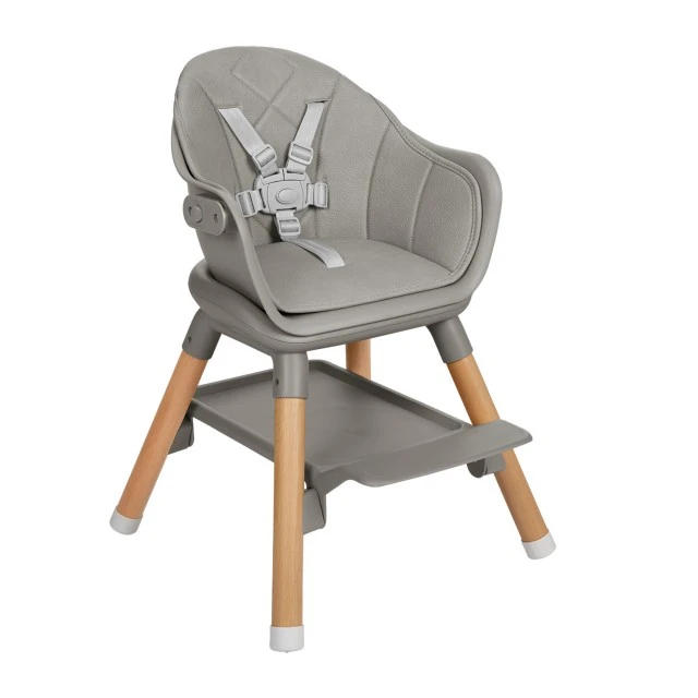 Καρέκλα τραπεζαρίας 2 σε 1 Woody Grey 2024