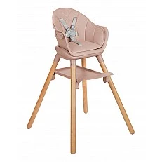 Καρέκλα τραπεζαρίας 2 σε 1 Woody Pink 2024