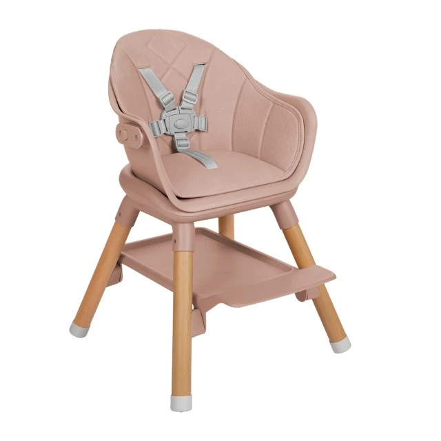 Καρέκλα τραπεζαρίας 2 σε 1 Woody Pink 2024