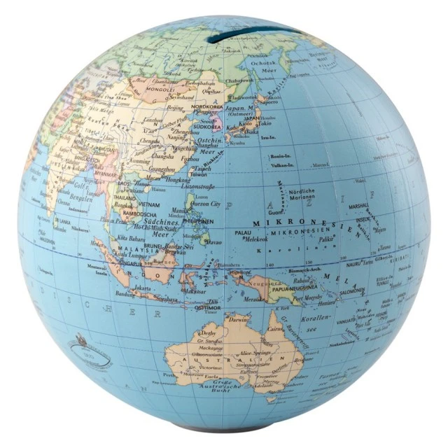 Κουμπαράς Mini globe COLUMBUS DUO 12εκ