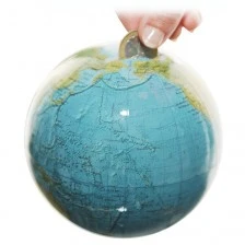 Κουμπαράς Mini globe COLUMBUS DUORAMA 12cm