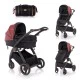 Бебешка количка adria black&red