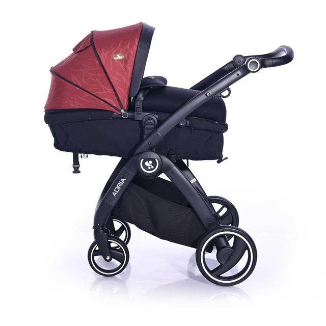 Βρεφικό καρότσι adria black&red