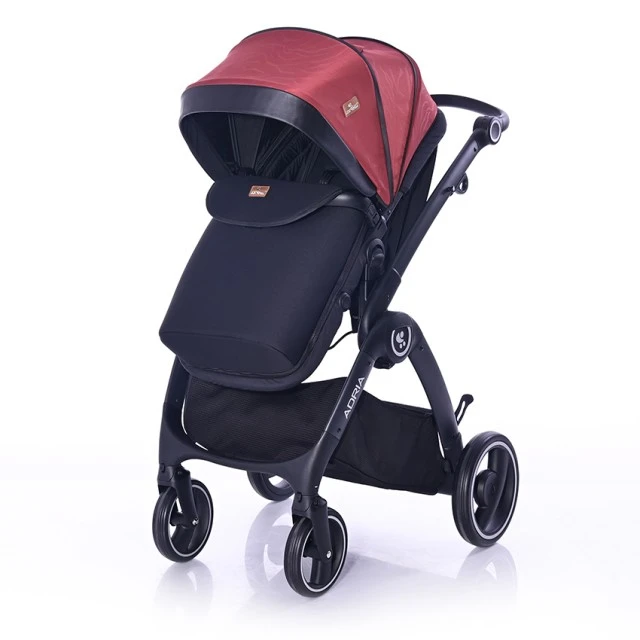 Βρεφικό καρότσι adria black&red