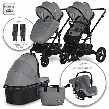 Βρεφικό καρότσι boston dolphin grey