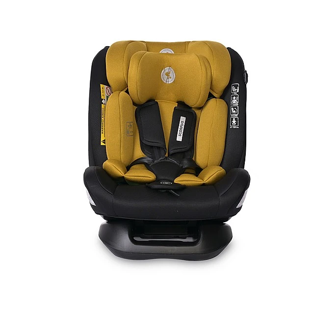 Κάθισμα αυτοκινήτου scorpius 40-150cm lemon curry