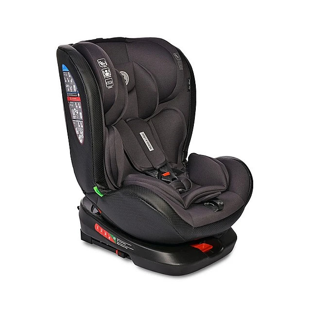 Νεφέλωμα καθισμάτων αυτοκινήτου i-size 360 isofix 40-150 μαύρο