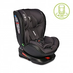 Νεφέλωμα καθισμάτων αυτοκινήτου i-size 360 isofix 40-150 μαύρο