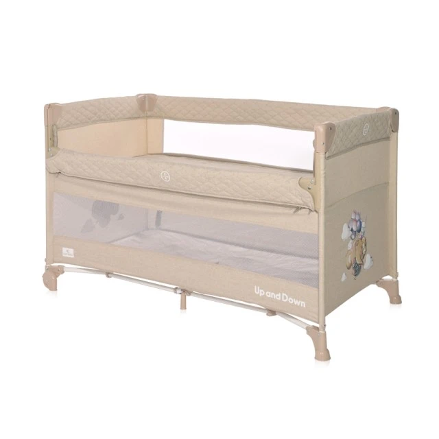 Κούνια πάνω-κάτω ομίχλη μπεζ ιπτάμενοι φίλοι