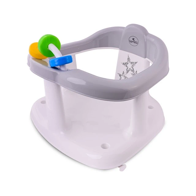 Καρέκλα μπάνιου αστεράκια γκρι