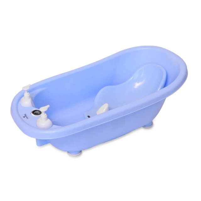 Μπανιέρα 88 cm με αποχέτευση + thermo + podl blue