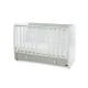 Bed dream new 60/120 χρώμα λευκό + γαλακτοπράσινο