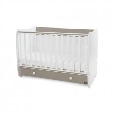 Κρεβάτι dream 60/120 χρώμα λευκό + string new