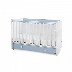 Κρεβάτι dream new 70/140 χρώμα λευκό/baby blue