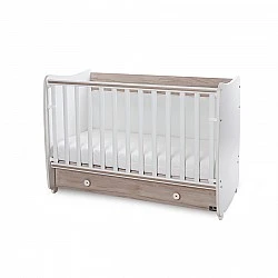 Bed dream 70/140 χρώμα λευκό/ανοιχτό δρυς καινούργιο