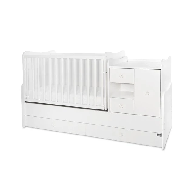 Κρεβάτι minimax νέο 190/72 χρώμα λευκό