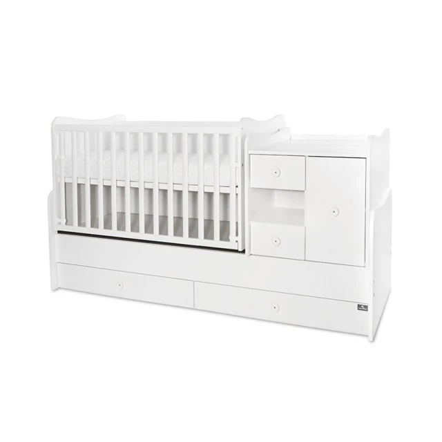Κρεβάτι minimax νέο 190/72 χρώμα λευκό