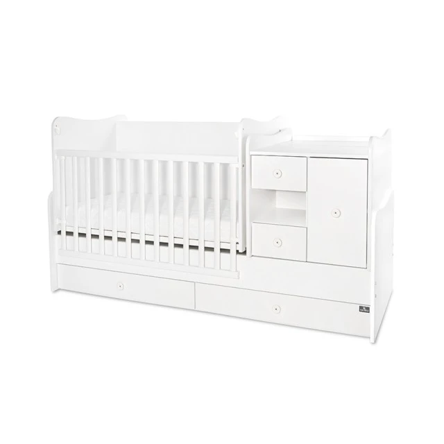 Κρεβάτι minimax νέο 190/72 χρώμα λευκό
