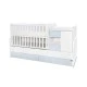 Κρεβάτι minimax νέο 190/72 χρώμα λευκό/baby blue