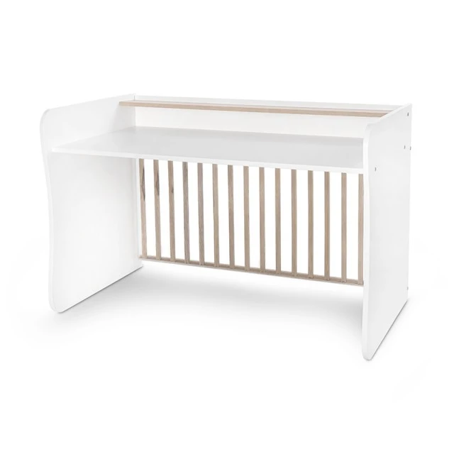 Κρεβάτι minimax 190/72 χρώμα λευκό/κεχριμπαρένιο νέο