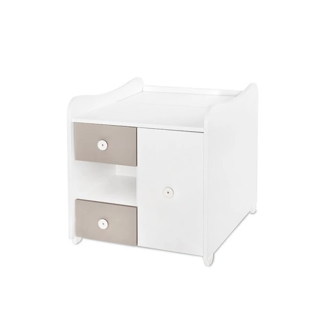 Κρεβάτι minimax 190/72 χρώμα λευκό/κορδόνι καινούργιο