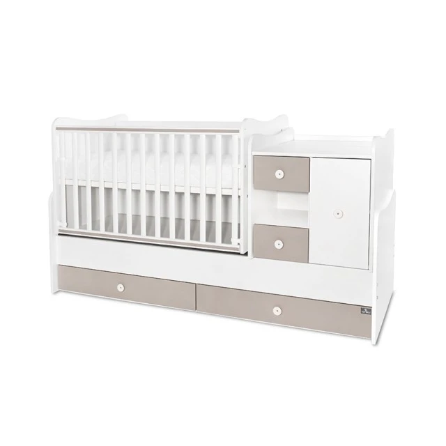 Κρεβάτι minimax 190/72 χρώμα λευκό/κορδόνι καινούργιο