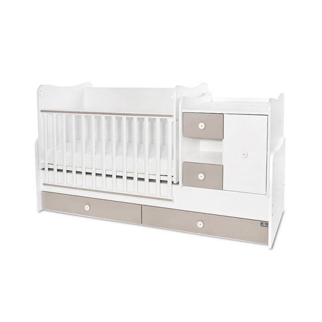 Κρεβάτι minimax 190/72 χρώμα λευκό/κορδόνι καινούργιο