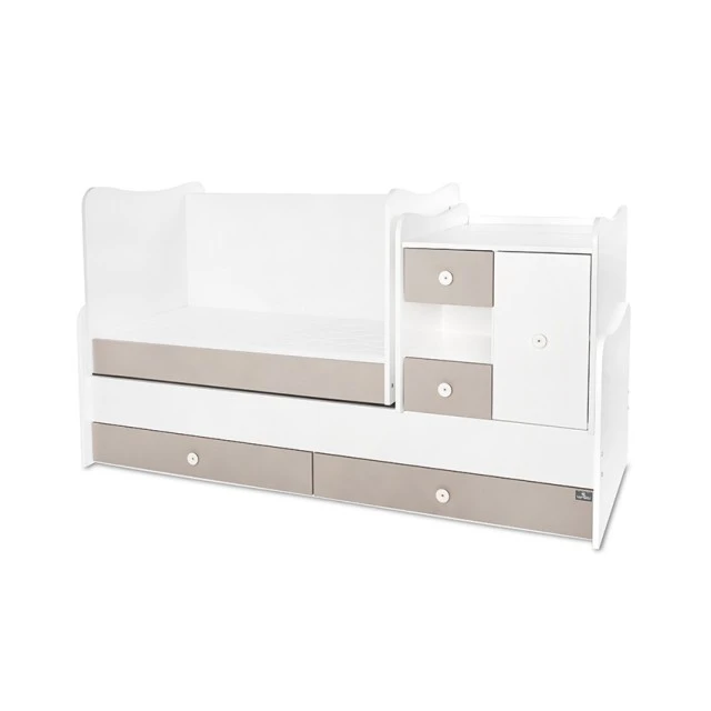 Κρεβάτι minimax 190/72 χρώμα λευκό/κορδόνι καινούργιο