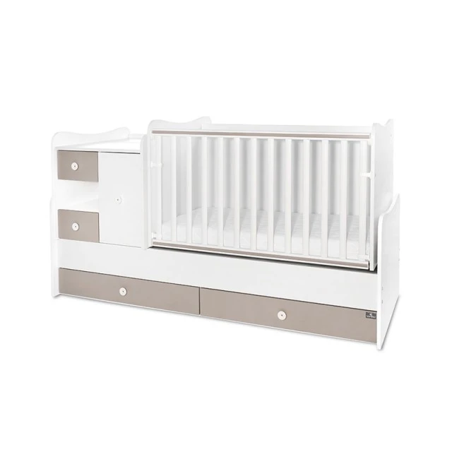 Κρεβάτι minimax 190/72 χρώμα λευκό/κορδόνι καινούργιο