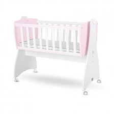 Κούνια First Dreams λευκή/orchid pink new