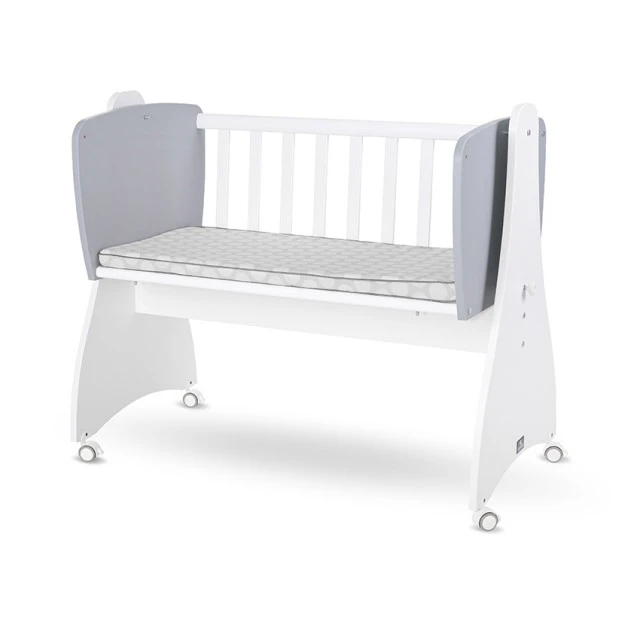 Κούνια First Dreams λευκή/stone grey new