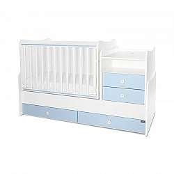Συνδυασμός κρεβατιού 172/72 λευκό/baby blue