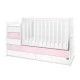Κρεβάτι maxi συν νέο 70/160 λευκό/ροζ ορχιδέας-3κουτί