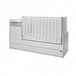 Κρεβάτι trend plus new 70/160 χρώμα λευκό-3box