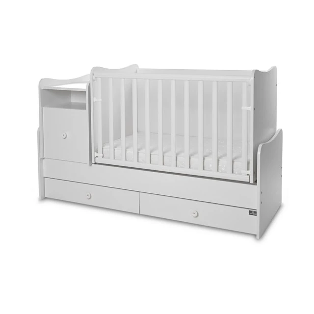 Κρεβάτι trend plus new 70/160 χρώμα λευκό-3box