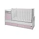 Κρεβάτι trend plus 70/160 χρώμα λευκό/orchid pink -3box