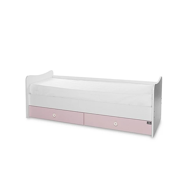 Κρεβάτι trend plus 70/160 χρώμα λευκό/orchid pink -3box